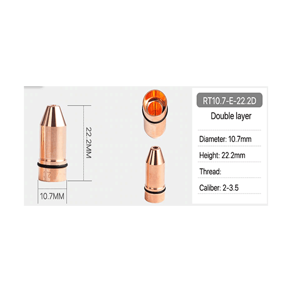 Raytool Bullet Double Layer - RT10.7-E-22.2D