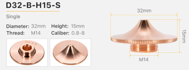 Raytools Nozzle Single layer