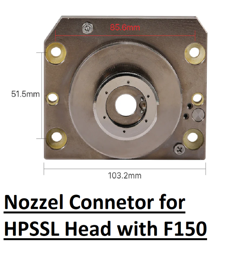 Nozzle Connector For PT HPSSL Head for F150