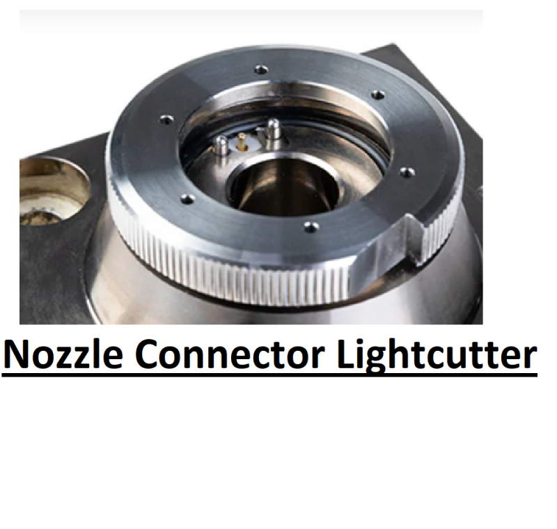 Nozzle Connector For Precitec LightCutter Head Reference Precitec ID : P0580-5002-00001