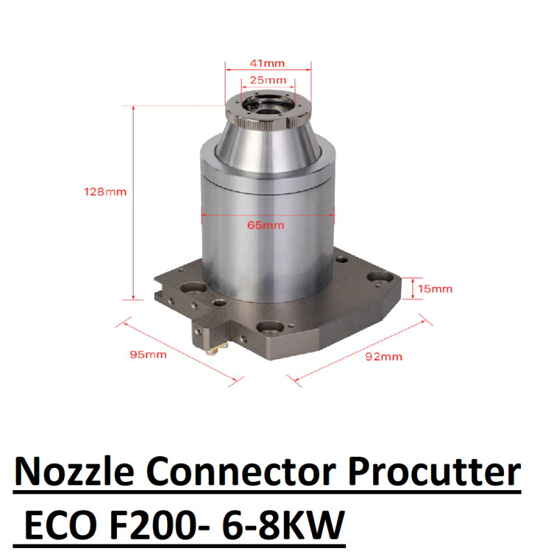 Nozzle Connector Procutter Procutter 2.0 ECO F200 (6-8 KW) Procutter 2.0 ECO F200 (8-15 KW)