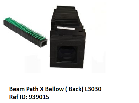 Beam Path X Bellow ( Back) L3030_ Trumpf ID 939015