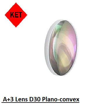 DNE A3+ Lens D30 plano-convex