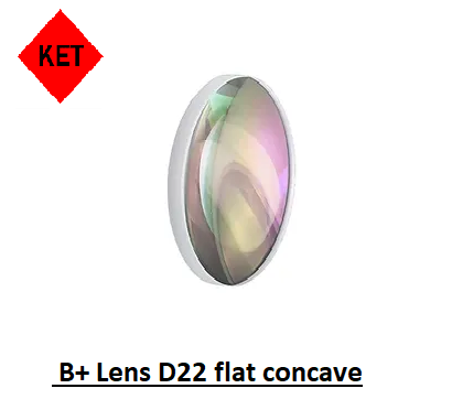 DNE B+ Lens D22 flat concave