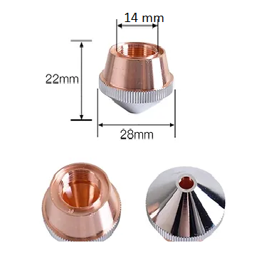 DNE Big Nozzle Single chrome Plated