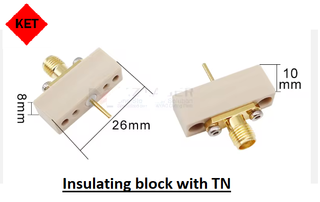 DNE LASER Insulating block with TN