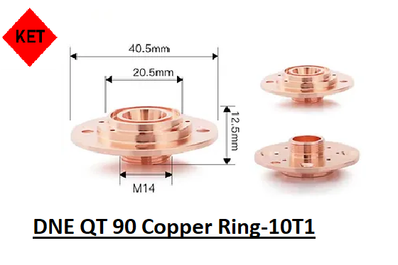 DNE LASER QT 90 Copper Ring-10T1