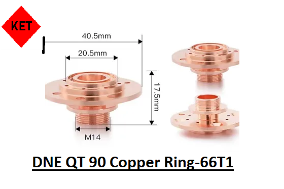 DNE LASER QT 90 Copper Ring-66T1