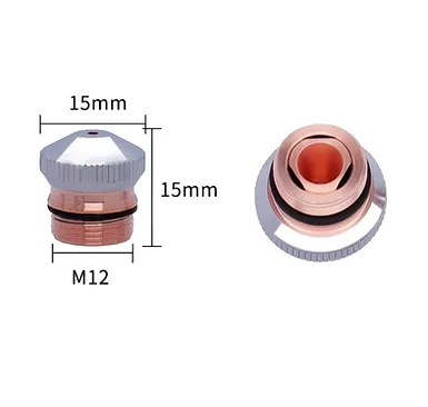 DNE small Double chrome plated nozzle