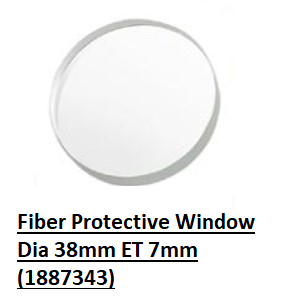 Fiber Protective Window Dia 38mm ET 7mm_1887343