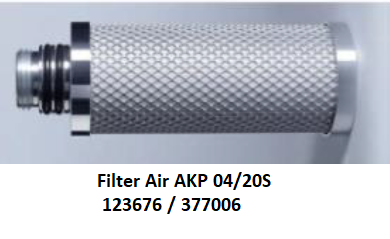 Filter Air AKP 04_20S 123676 & 377006