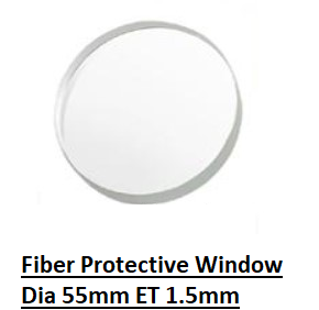 Protective Glass Dia 55mm ET 1.5mm