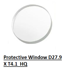 Protective Window D27.9 X T4.1 HQ