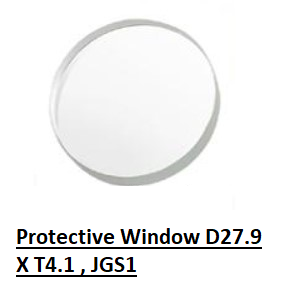 Protective Window D27.9 X T4.1 JGS1