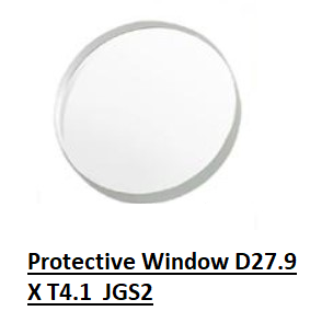 Protective Window D27.9 X T4.1 JGS2