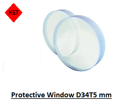 Protective Window D34T5 mm