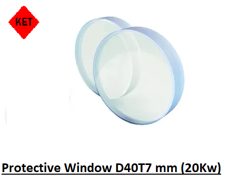 Protective Window D40T7 mm ( 20kw)