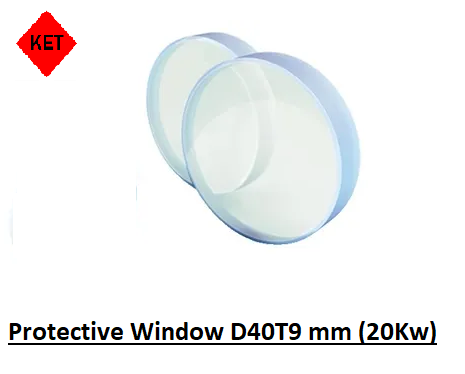 Protective Window D40T9 mm ( 20kw)