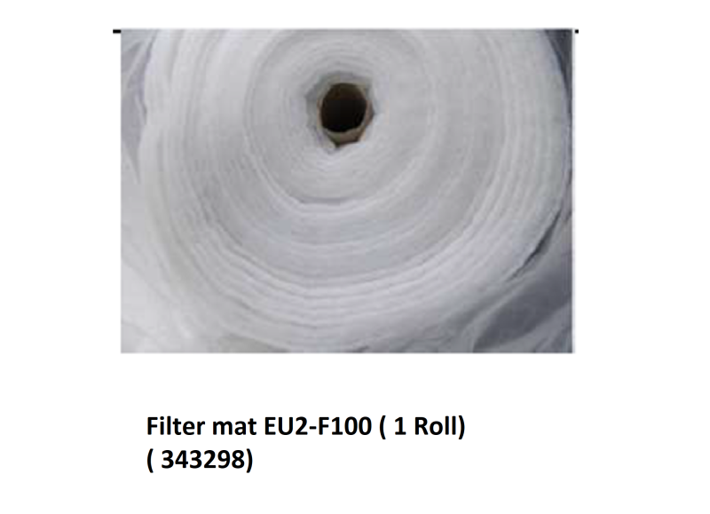 Trumpf Air Filter mat EU2-F100 ( 1 Roll) _343298