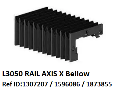 Trumpf Rail Axis X bellow Ref ID 1307207, 1596086, 1873855