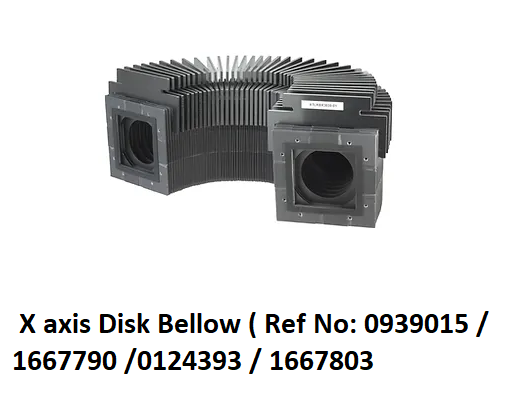 X Axis Disk Bellow L3030 , Ref Part ID 0939015, 1667790, 0124393 ...