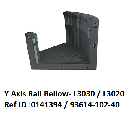 Trumpf _Y Axis Rail Bellow- L3030 & L3020 _ Ref ID 0141394 & 93614-102-40