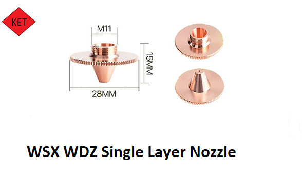 WSX WDZ Single Layer Nozzle