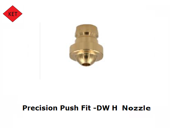 Bystronic Precision Push Fit DW H Nozzle