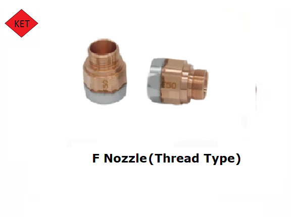 Bystronic Threaded F- DW Nozzle