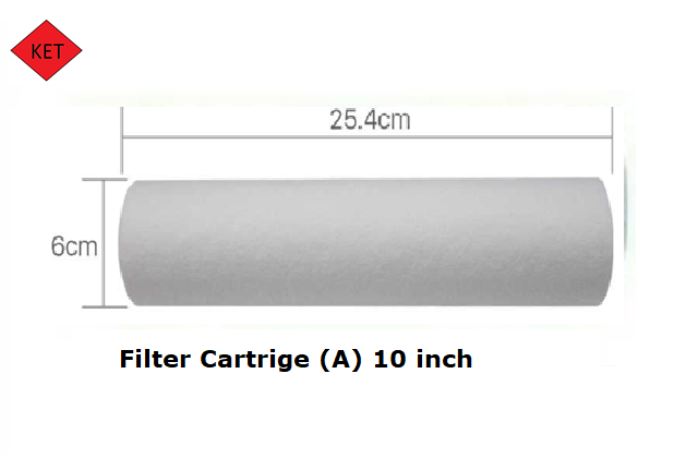 S&A Chiller Filter_Filter Cartridge Type A 10 Inch