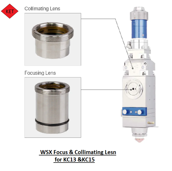 WSX Focus & Collimation Lenes for KC13 &KC15 Head