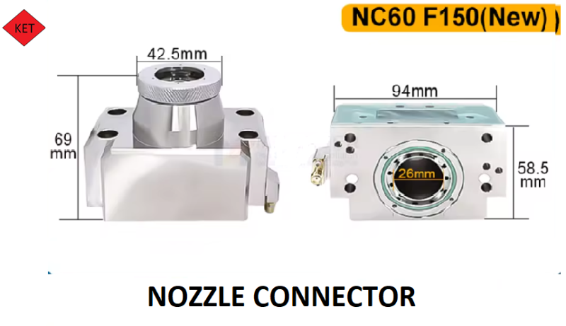 WSX Nozzle Connector -NC60_F150_New