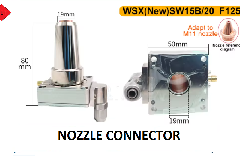 WSX Nozzle Connector -SW15B&20_F125