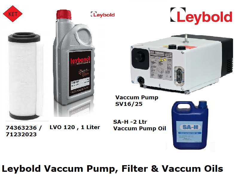 Vaccump Pump, Vaccum OIL , Filter